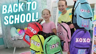 Tic Tac Toy - It's the first day of school for Addy and