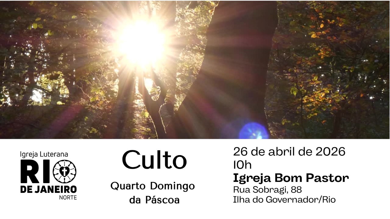 Culto | Quarto Domingo da Páscoa | 26 de abril de 2026