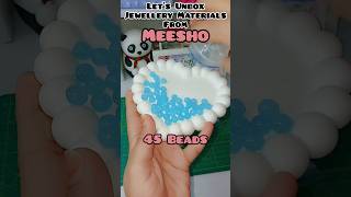 UNBOXING JEWELLERY MATERIALS ✨️😍👌 #unboxing #diy #jewellery #trending #shorts #handmade