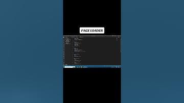 Page loader animation HTML CSS #shorts #htmlcss #animation #viralvideo #website #coding #javascript
