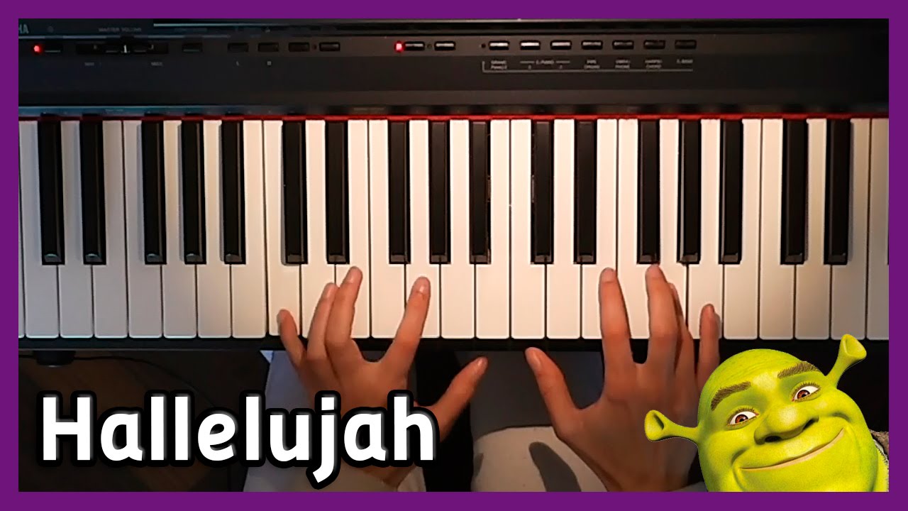 Hallelujah Shrek Piano Cover YouTube hallelujah-shrek-piano-cover-youtube