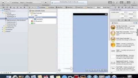 Xcode 4.6 Tutorial | Simple Scroll View