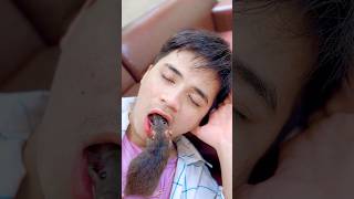 What happened to Jinu? Why did an insect crawl into his mouth?! 😱🆘 #kpopdemonhunters #jinu #abby