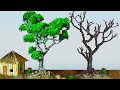 Artificial tree making ideas | How to make Miniature tree | wire tree tutorial | Model Scenery