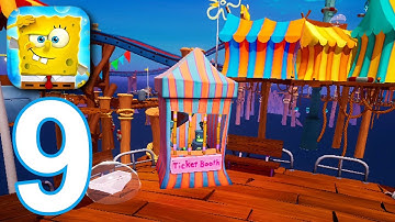 SpongeBob SquarePants: BFBB Mobile  - Gameplay Walkthrough part 9 - Goo Lagoon Pier (iOS,Android)