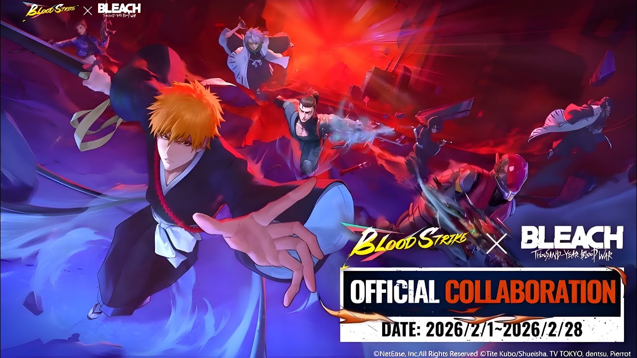 تسريب احداث جديدة  🟠⚫/Blood Strike Max × BLEACH/