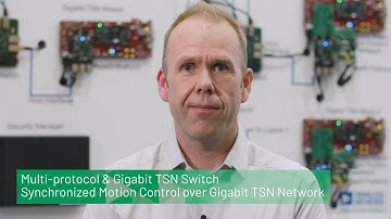 ADI: Synchronised Motion Control over Gigabit TSN Network