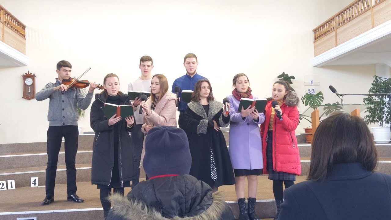 "Встаёт заря и солнца луч на небо всходит" молодежь с.Дезгинжа - YouTube