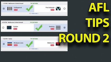 AFL Tipping - Round 2 2023