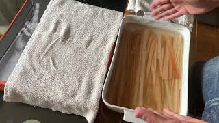 Papyrus Paper Making - How to Harvest and Prepare - Part 2