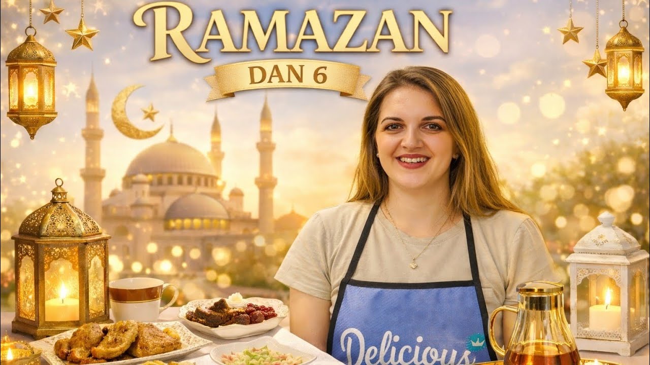 🌜RAMAZAN🌜⭐️ DAN 6. Najsočniji brauni i iftar 