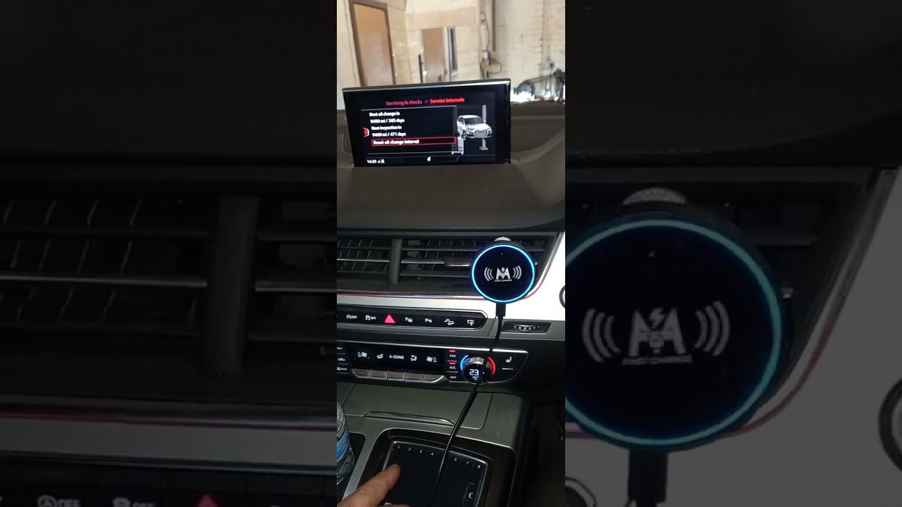 2016 Audi Q7 how to reset service light