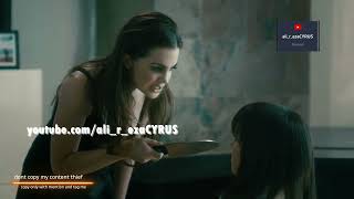 Girl smother woman