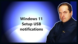 Windows 11 Setup USB notifications