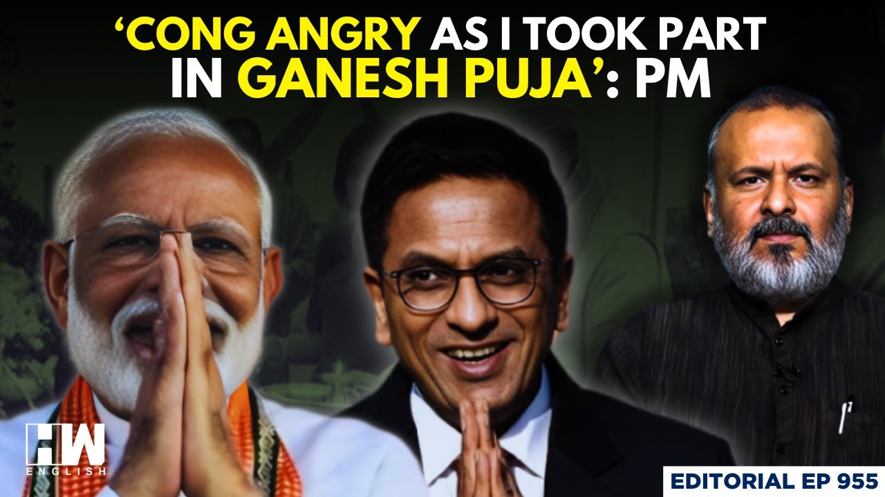 Editorial With Sujit Nair | ‘Congress Angry As I Took Part In Ganesh ...