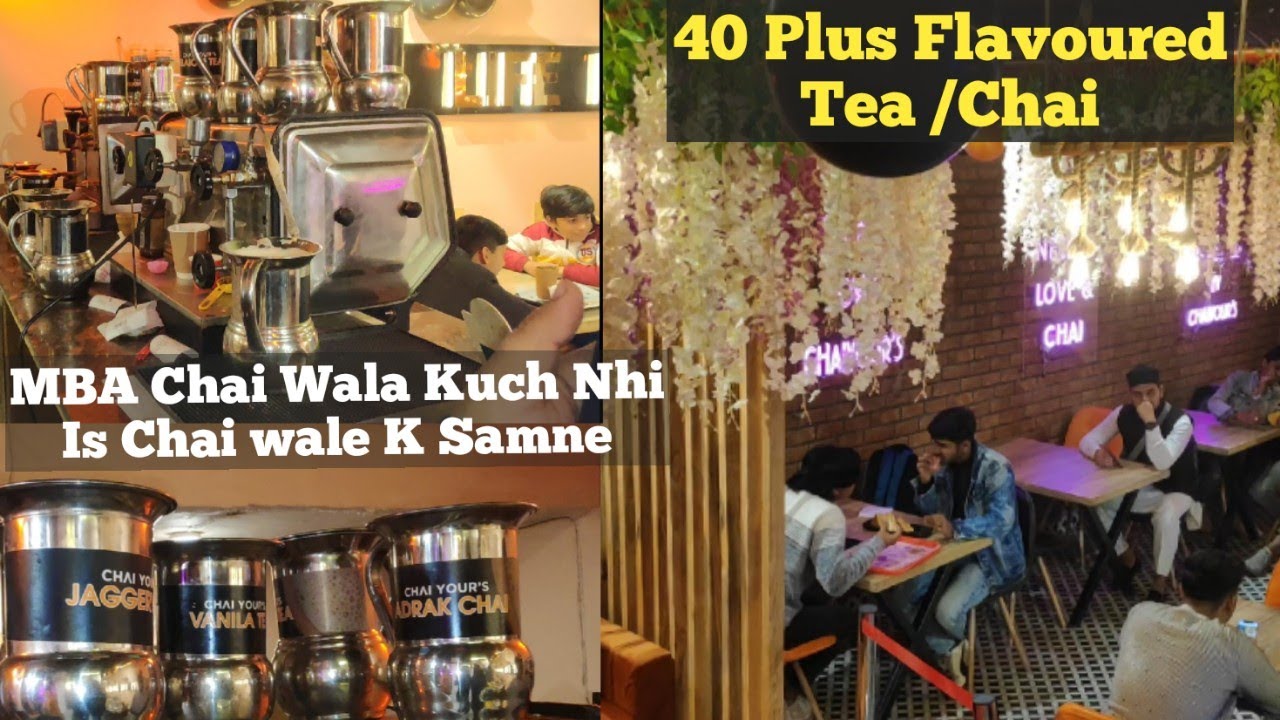 MBA Chai Wala of Aligarh 40+ Different Flavoured Tea / Chai In