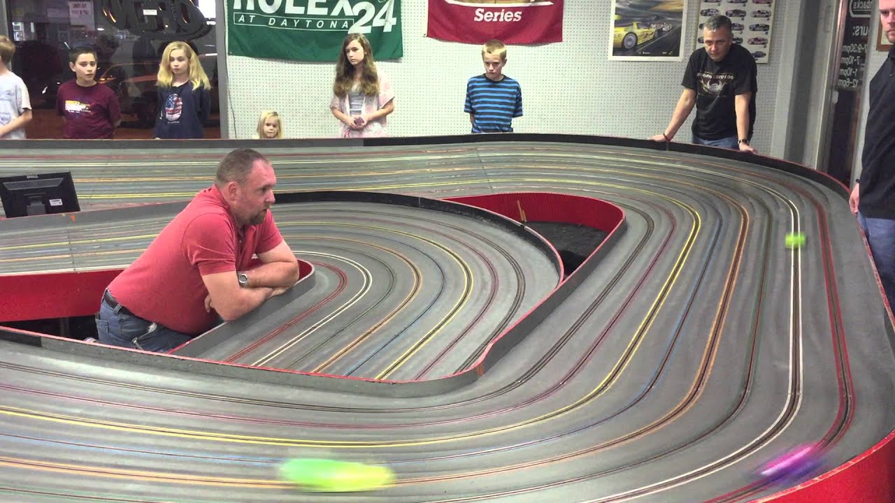 Flashbacks slot car track YouTube