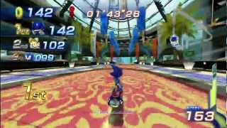 Sonic Free Riders: Dolphin Resort (Standard / Ring Collection) [1080 HD] screenshot 2