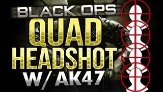 The Best Black Ops Wingman (AK47 QUAD Headshot Feed)