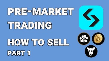 Pre-Market Trading: How to Sell on Bitget (Part 1)