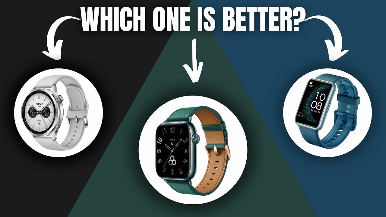 Xiaomi Watch S4 Vs Honor Watch 5 Vs Huawei Watch Fit 4 | Which Smartwatch Is Best?