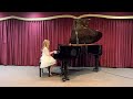 Verdi Music Academy | Chloe Amisculesei | Minuet in C | The Detective | Piano lessons
