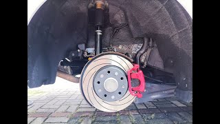 Tarox F2000 Rotors Installation - Rear Brake
