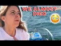 DRIVING A HOUSEBOAT IN A 50 MPH WIND STORM | WE THOUGHT WE WERE GOING TO DIE! | WIFE WAS TERRIFIED