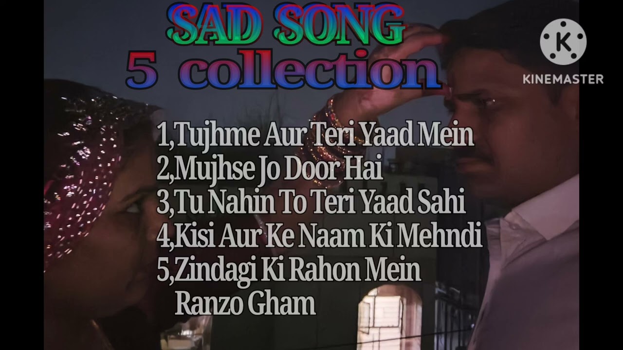 Old Hindi Sad song, tujhme aur teri yaad me