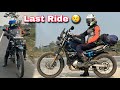 My last long ride on xpulse 200 