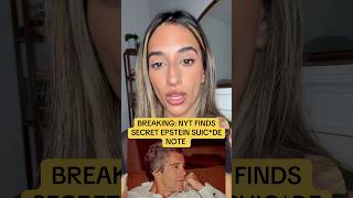 BREAKING- Epstein’s secret suici*e note is being hidden from the public. #breakingnews #epstein