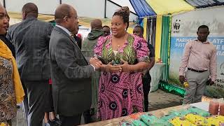 Meeting The President Of Zanzibar Seaweed Festival 2023