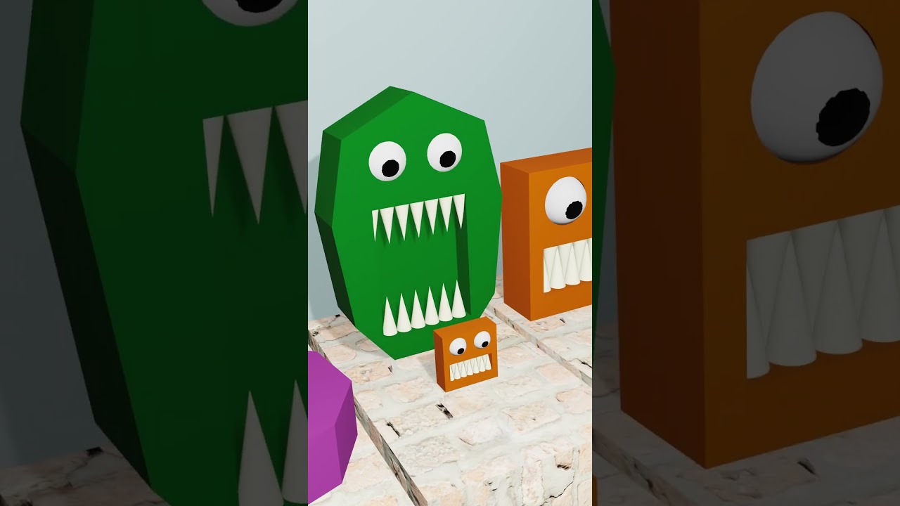 Обратный ход | Вау 😱 Страшный и растерянный монстр, поедающий сердце ❤️🫀🧡❤️‍🔥 