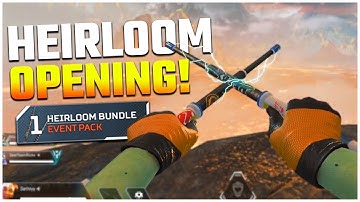 Apex Legends Fight or Fright Event Pack Opening! (Lifeline Heirloom Set)