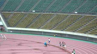 2011年度　兵庫ユース選手権　1年生男子1500m決勝