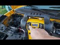 Dewalt jump pack starts a dead bus !