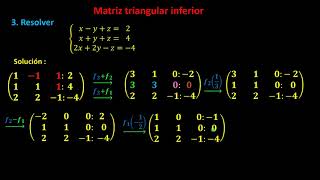 3  Matriz triangular inferior