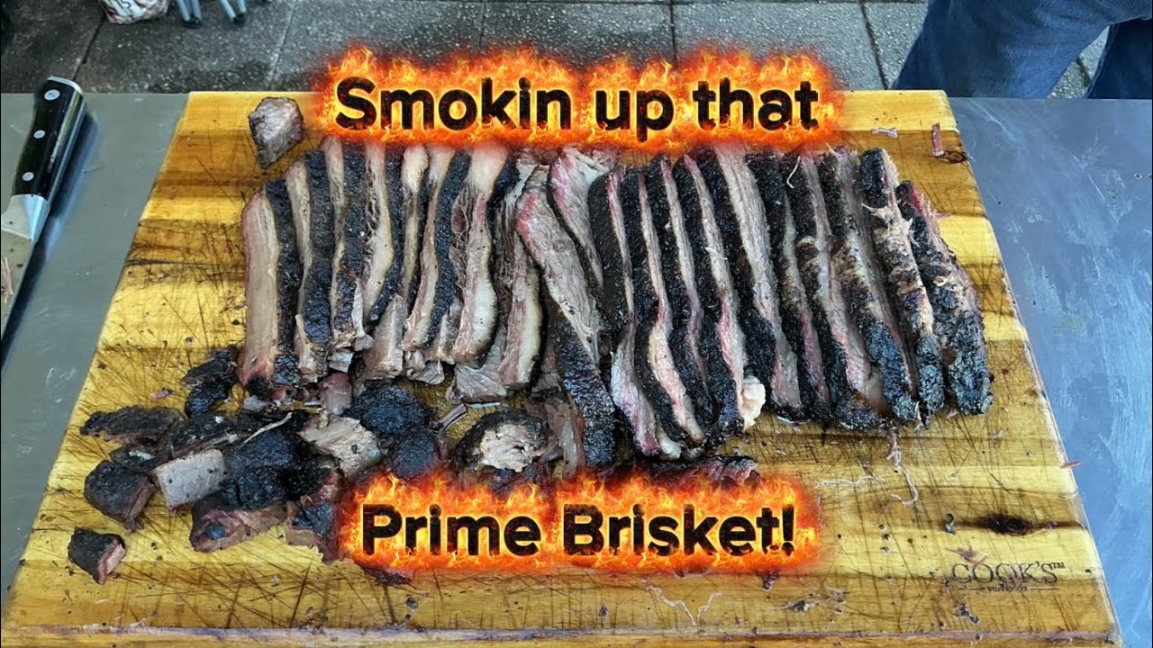 Smoking a Prime Brisket to Perfection!