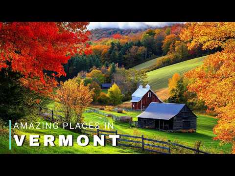Wonders of Vermont | The Most Amazing Places in Vermont | Travel Video 4K