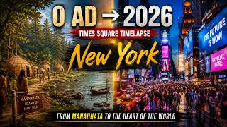Evolution of New York City | Fixed-Camera Timelapse: 400 Years of Times Square