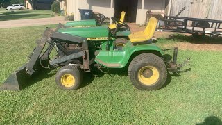 John Deere 400 front end loader