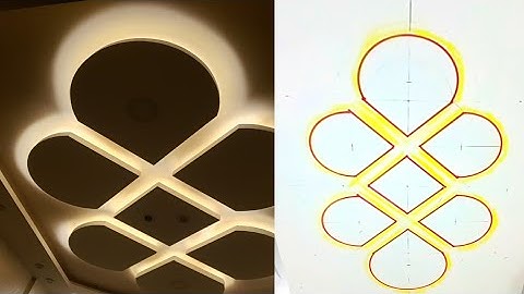 Latest Pop Ceiling Design Marking | Drawing By @ARpopDesign