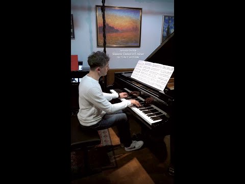 Full Performance: Dvořák – Slavonic Dance in E minor (Op. 72, No. 2), arr. Keller for Piano