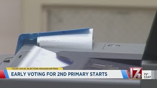 Early voting for second primary starts by CBS 17 18 views 7 hours ago 1 minute, 49 seconds