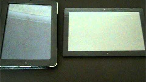 Compare wake up times of Windows 8 and iPad