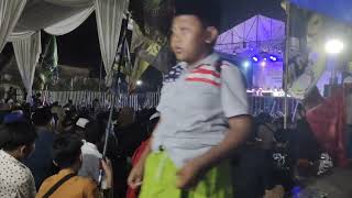 Indri Safitri mletre datangkan sholawatan di ulang tahun putrinya