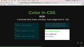 Lecture - 24 ( CSS Colors )