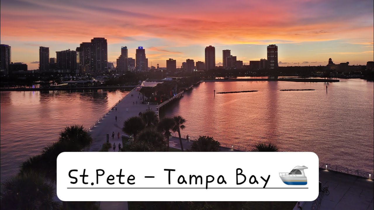 Explore St.Petersburg - Tampa Bay 🛥 | Florida, USA 🇺🇸 