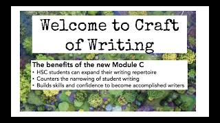 Nashy's Introduction to Module C: The Craft of Writing (CoW)