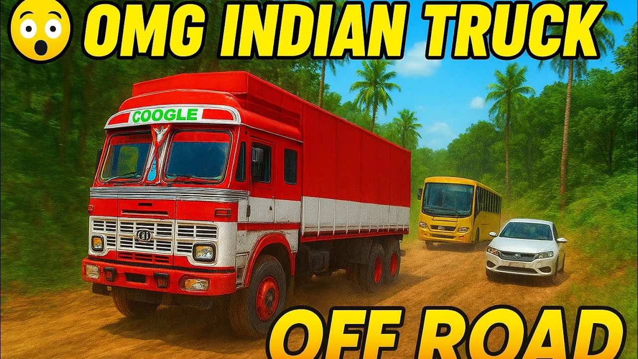 😱 Tata 3518 Cement Load Transport | Offroad Truck Drive | Bussid Game